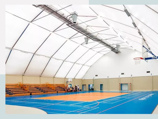 Строительство спортивных залов в Лесосибирске