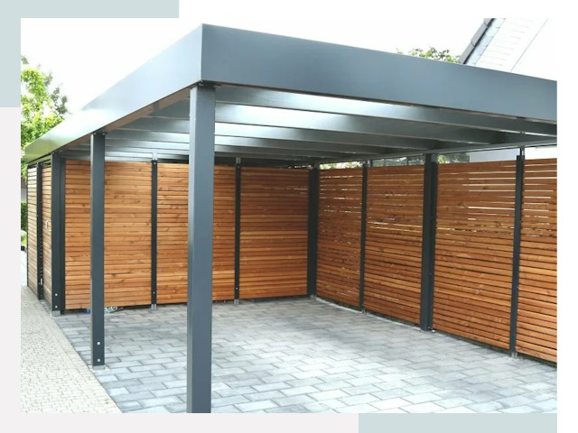 Навесы для парковки в Лесосибирске