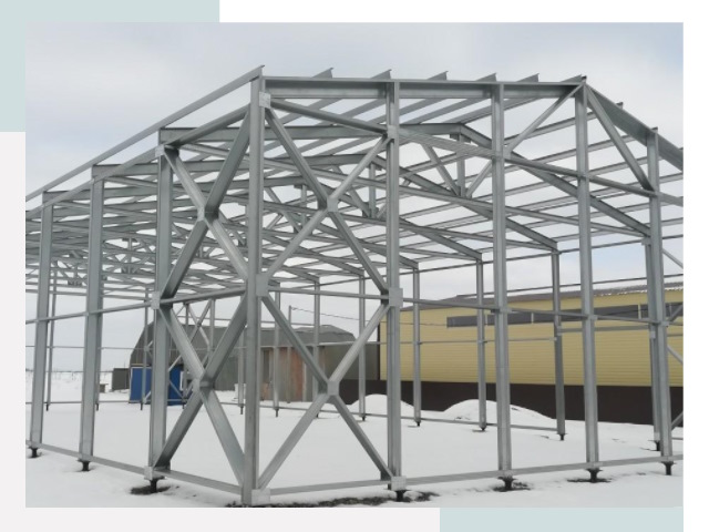Каркасные ангары в Лесосибирске