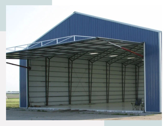 Прямо стенные ангары в Лесосибирске