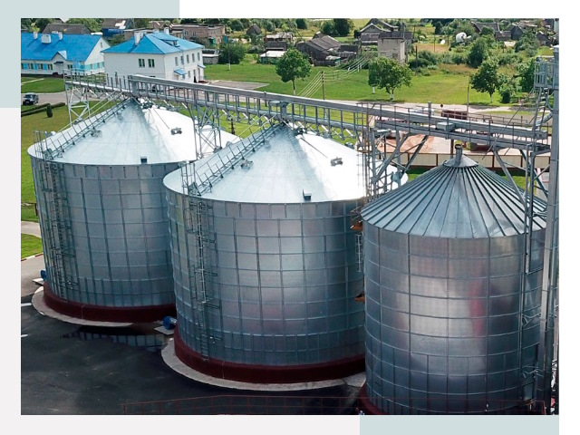 Металлические силосы в Лесосибирске