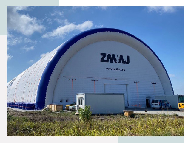 Брендирование ангаров в Лесосибирске