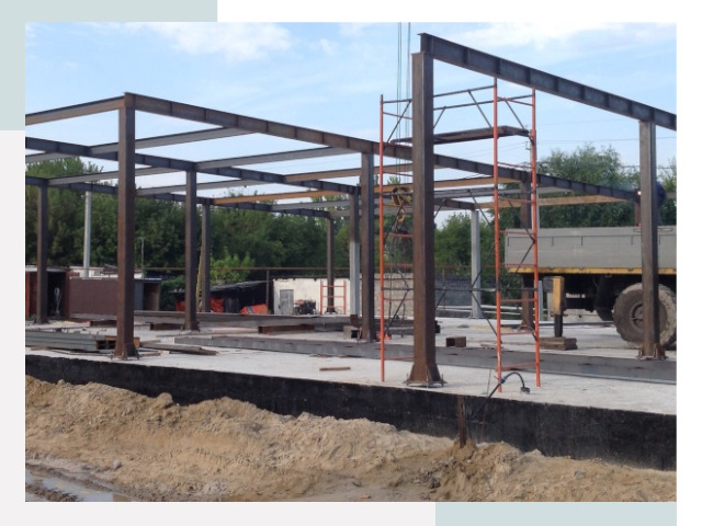 Фундамент для ангаров в Лесосибирске