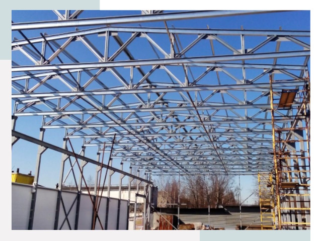 Металлокаркасы для складов в Лесосибирске